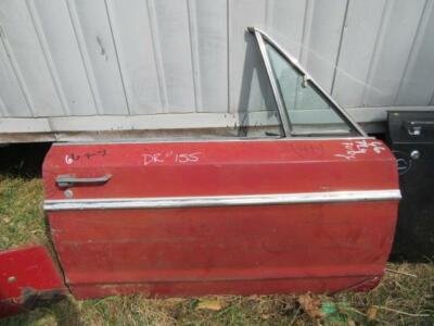 [4702-521-nos#m] 1966 Plymouth Fury Passenger's Side Door DR# 155 Mopar- Used C- Body