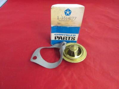 [3332-565-nos#m] 160 Degree Thermostat Fits Some 30 31 32 33 34 35-39 Models NOS MOPAR # 3514177