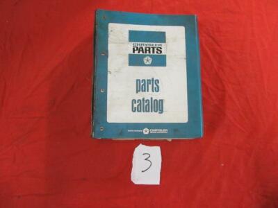 [8438-694-nos#] 1967 Passenger Car MOPAR Dealership Parts Book Dodge Plymouth Chrysler Charger