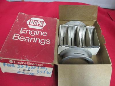 [5406-899-nos#f] Bearings 69-76 Ford 351 351W 351M NOS MOPAR 4978M