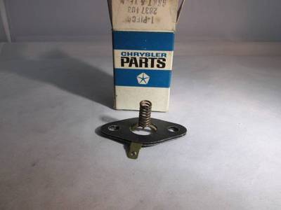 [4150-585-nos#m] A/C Terminal & Gasket Fits Some 67-73 models NOS MOPAR 2837403