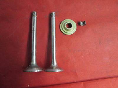 [2148-793-nos#m] 2- EXHAUST VALVE 3 15/16" X 1.5" NOS MOPAR 4267224