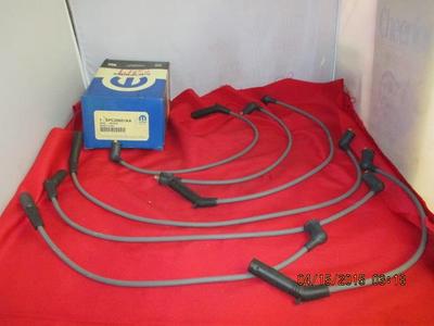 [0604-095-nos#m] 6 Cylinder Spark Plug Wires Ignition Tune Up Kit NORS MOPAR SPC30601AA