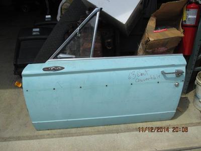 [0098-277-nos#] 63 Dart Convertible Drivers Side Door Good Used