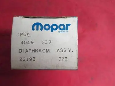 [5767-906-nos#m] 1976 - 83 DODGE TRUCK CARTER CARB CHOKE DIAPHRAGM W/ 4BBL NOS MOPAR 4049239