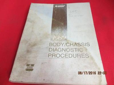 [9004-291-nos#] 1989 Body Chassis Diagnostic Procedures Manual