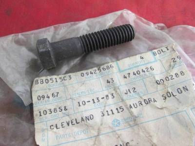 [8528-921-nos#m] 2 1/4 Inch Bolt Fits 1969 69 New Yorker Models NOS MOPAR # 9425686