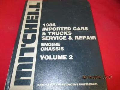 [6757-006-nos#] 1986 Mitchell Manual Imported Cars & Trucks Service & Repair
