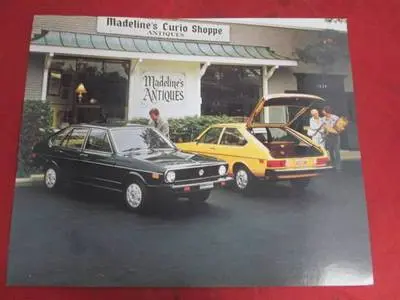 [5128-842-nos#n] 1976 76 Volkswagen Dasher Specification Sheet