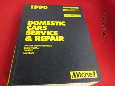 [5772-985-nos#] 1990 Mitchell Manuals Chrysler Motors Ford Motor