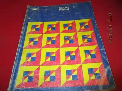 [8244-146-nos#] 1981 Service Manual Colt Champ