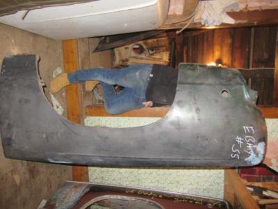 [3366-195-nos#m] 1968 Satellite Roadrunner GTX Drivers Side Fender Mopar Used Dodge OH55