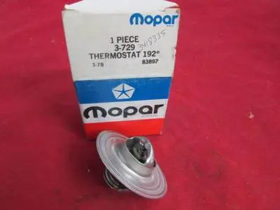 [8788-112-nos#m] 190 Degree Thermostat Fits 66 67 68 69 70 6 Cylinder Models NOS MOPAR 3418335