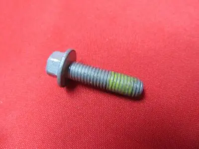 [9244-066-nos#m] 1-NOS MOPAR  Part # 6508687AA BOLT Hex Flange Head Locking