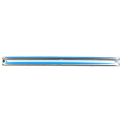 [100-4551-1] Front Bumper - Beveled - Chrome - 51-52 F1 F2