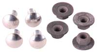 [101-3570-1RS] Front Bumper Bolt Set - 70-72 Camaro (Rally Sport)
