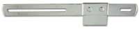 [102-4047] Front License Plate Bracket - Chrome - 47-53 Chevy GMC Pickup