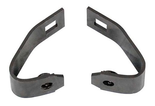 [106-1267-S] Front or Rear Bumper Stabilizer Brackets - Pair - 67-69 Barracuda