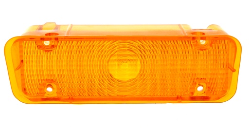 [135-4071-1L] Park Lamp Lens - Amber - LH - 71-72 Chevy Truck Blazer Suburban