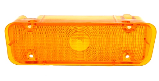 [135-4071-1R] Park Lamp Lens - Amber - RH - 71-72 Chevy Truck Blazer Suburban