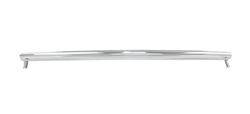 [155-4969] Center Grille Molding - Chrome - 69-72 GMC Truck Suburban; 70-72 Jimmy