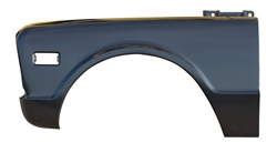 [200-4068-L] Front Fender - LH - 68 Chevy Truck Suburban; 68-72 GMC Truck Suburban