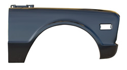 [200-4068-R] Front Fender - RH - 68 Chevy Truck Suburban; 68-72 GMC Truck Suburban