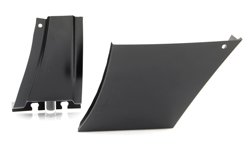 [205-2067-R] Lower Rear Fender Patch w/ Brace - RH - 67-76 Dart; 71-72 Demon; 73-76 Dart Sport