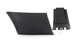 [205-2570-L] Lower Rear Fender Patch w/ Brace - LH - 70-74 Challenger
