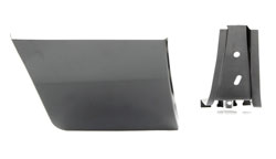 [205-2668-L] Lower Rear Fender Patch w/ Brace - LH - 68-70 Charger