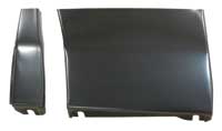 [205-3569-L] Lower Rear Fender Patch w/ Brace - LH - 69 Camaro Firebird