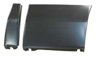 [205-3569-R] Lower Rear Fender Patch w/ Brace - RH - 69 Camaro Firebird