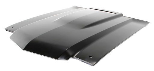 [300-3471-2] Hood - SS Functional Cowl w/ Hood Pin Holes - 71-72 Chevelle El Camino