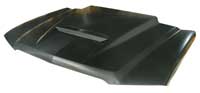 [300-4003-3] Hood - Ram Air Style - 03-05 Silverado 1500 2500; 03-04 Silverado 1500HD 2500HD 3500; 02-06 Avalanche w/o Body Cladding