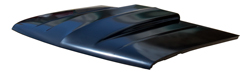 [300-4088-2] Hood - 2" Raised Straight Cowl - 88-98 Chevy GMC C/K Pickup; 92-94 Blazer Jimmy; 95-99 Tahoe Yukon; 92-99 Suburban