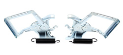 [310-4058-P] Hood Hinges with Springs - Pair - 58-59 Chevy GMC Truck