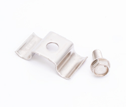 [341-4067-3SS] A/C Hose Clamp w/ Bolt - Stainless - 67-72 Chevy GMC C/K Truck Suburban; 69-72 Blazer; 70-72 Jimmy