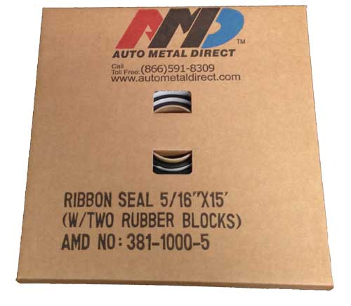 [384-1000-5] Window Ribbon Seal - 5/16 inch x 15 foot