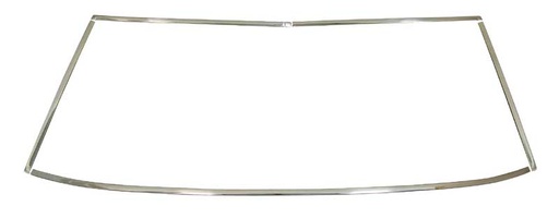 [385-2067-S] Windshield Molding Set - 68-76 Dart; 71-76 Scamp; 68-69 Barracuda 2DR Hardtop