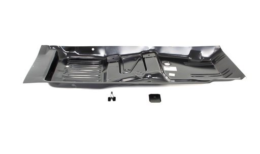 [405-1267-R] Front Floor Pan Half - RH - 71-72 Demon; 73-74 Dart Sport; 67-69 Barracuda; 70-74 Duster; 67-71 Valiant