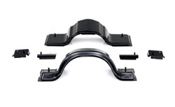 [407-3068-S] Bucket Seat Floor Brackets - 69-71 Chevy Nova