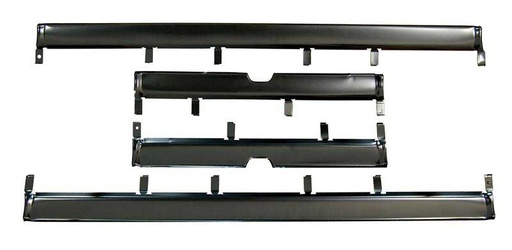 [442-1267-S] Floor Wiring Cover Set - 67-69 Barracuda; 67-71 Valiant; 70-76 Duster Demon Dart Sport