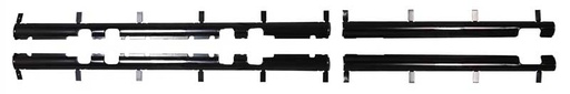 [442-1466-S] Floor Wiring Cover Set - 66-70 Dodge Plymouth B-Body
