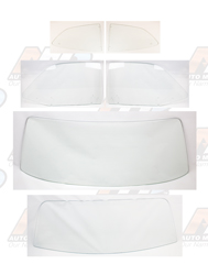 [499-1370-CS] Glass Kit w/ 6 Hole Door Glass - Clear - 71-72 Demon; 70-72 Duster