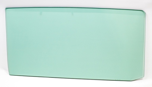 [550-3066-T] Door Glass - Green Tint - LH or RH - 66-67 Chevy II Nova Coupe