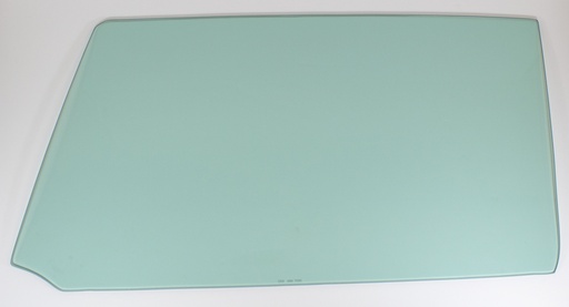 [550-3466-TL] Door Glass - Green Tint - LH - 66-67 Chevelle Coupe & Convertible