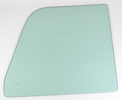 [550-4060-T] Door Glass - Green Tint - LH or RH - 60-63 Chevy GMC Truck