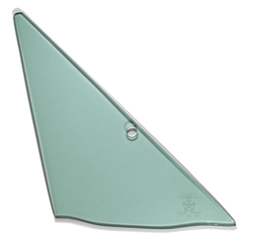 [560-1468-TR] Vent Glass - Green Tint - RH - 68-70 B-Body