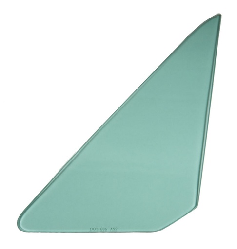 [560-3068-TL] Vent Glass - Green Tint - LH - 68-72 Chevy II Nova; 71-72 Ventura