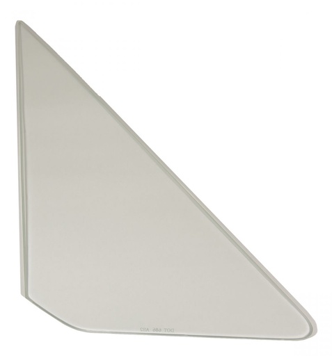 [560-3464-CR] Vent Glass - Clear - RH - 64-65 GM A-Body; 66-67 Chevelle 2/4DR Sedan (Post)